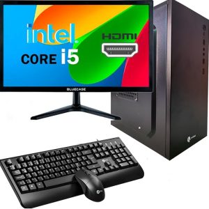 COMPUTADOR COMPLETO CORE I5 2400, 16GB DDR3, SSD 480GB, WIFI + MONITOR 19" + KIT TECLADO E MOUSE