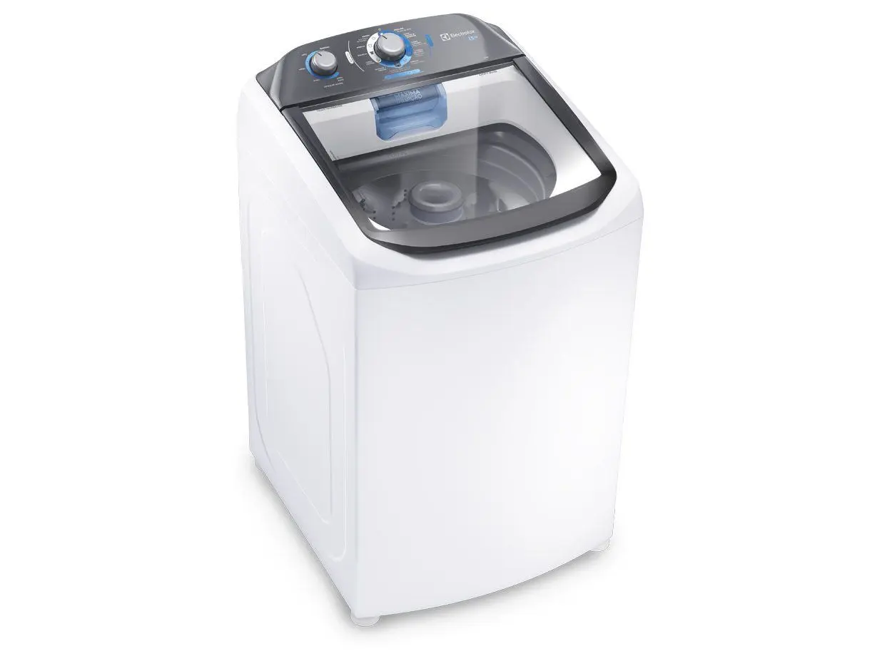 Lavadora de Roupas Electrolux 13kg Cesto Inox 10 Programas de Lavagem Branca Efficient LDA13 110/220V - Imagem 2