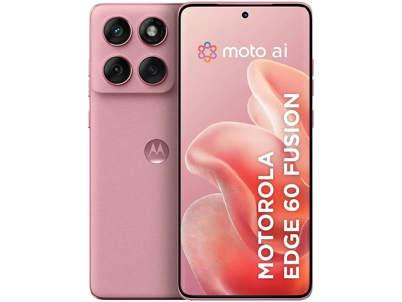 Smartphone Motorola Edge 60 Fusion 5G 256GB, 8GB RAM, 16GB Ram Boost, Tela QuadCurve, moto AI, 50MP Sony Camera ultrarresistencia militar IP68 - Imagem 2