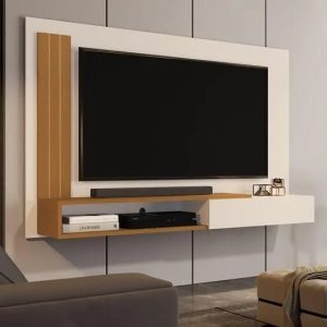 Painel Sala TV Smart Manu Ate 50 Polegadas - Diversas Cores - JM Mais Móveis - JM Casa dos Móveis