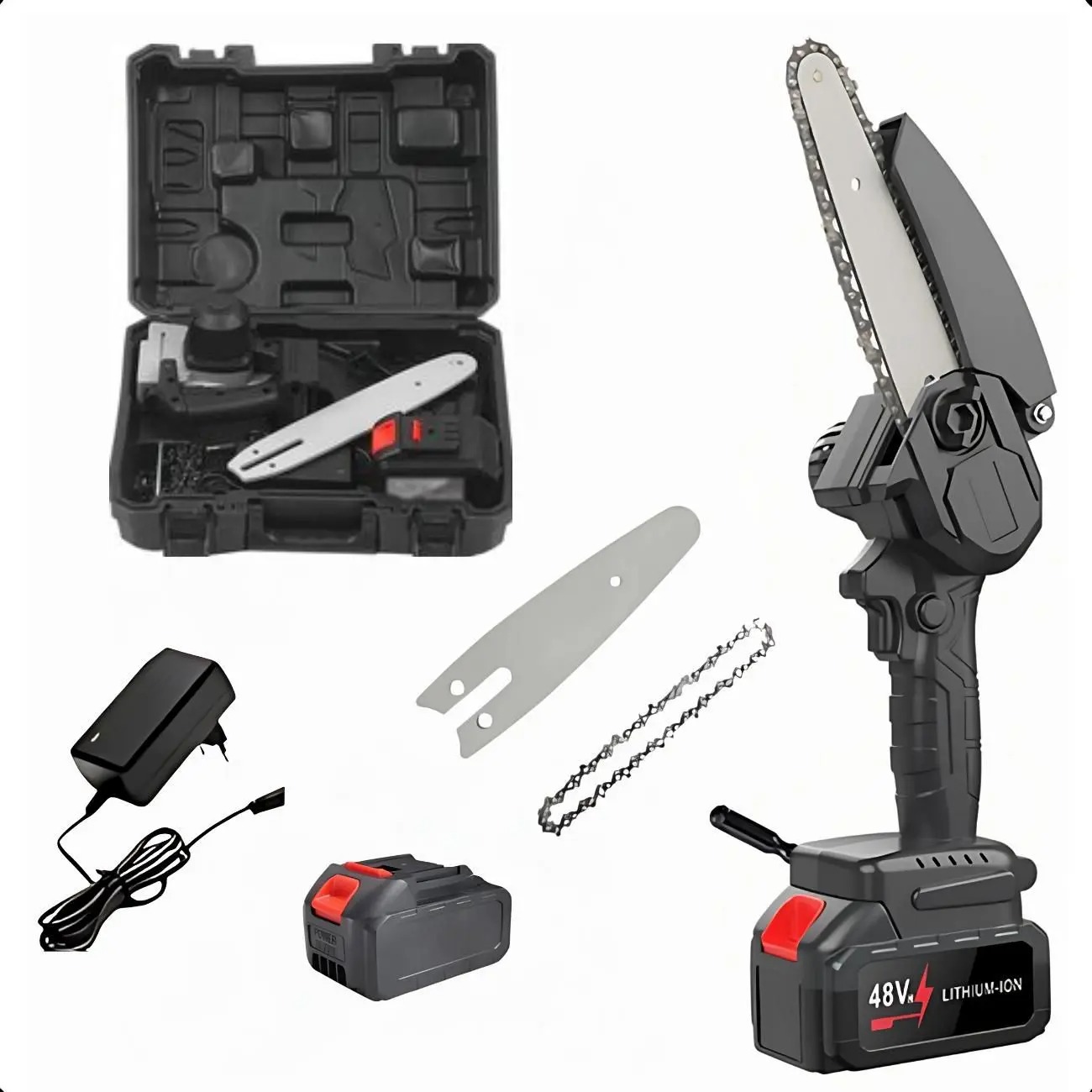 Mini Moto Serra Eletrica Bivolt bateria longa e eficiente - ROMI
