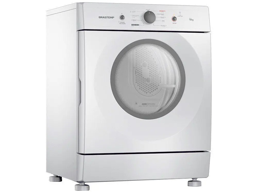 Secadora de Roupas de Piso Brastemp 10kg BSR10BB - 9 Programas de Secagem 110/220V - Imagem 2