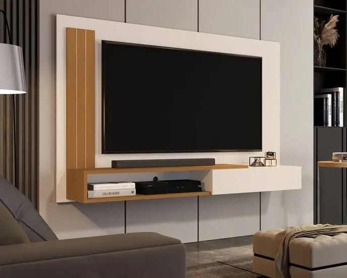 Painel Sala Quarto Luxo Para TV Até 50 Polegadas Match - Cores - Comprar Moveis de Casa - Comprar Móveis em Casa