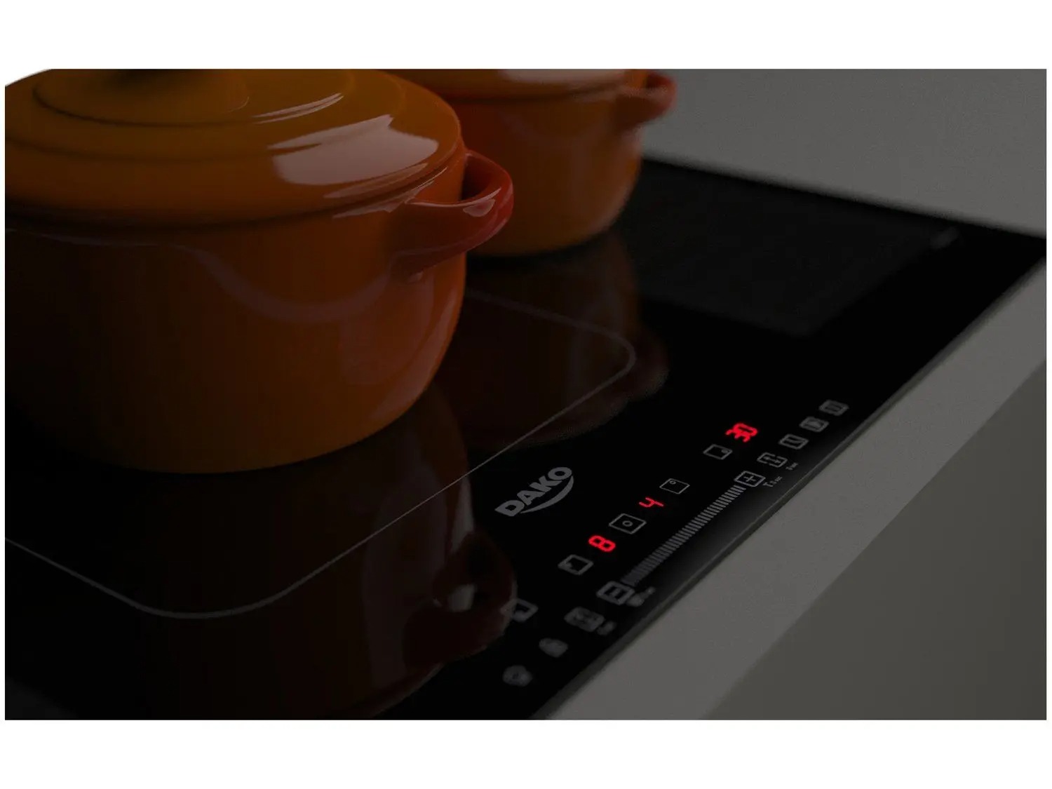 Cooktop De Indução 4 Bocas Dako Supreme Preto 110/220V - Imagem 3