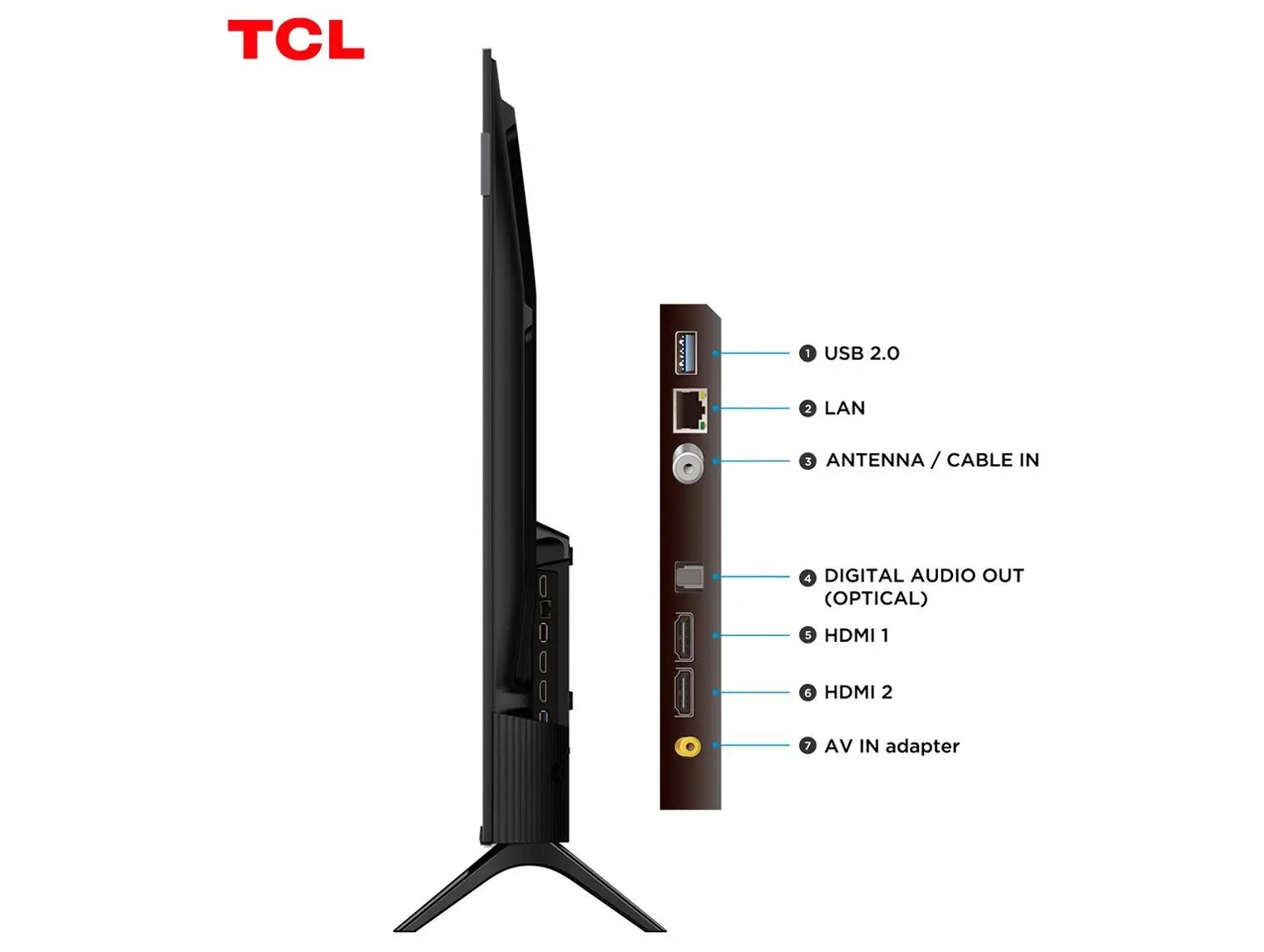 Smart TV TCL 43 polegadas 43S5K QLED TV S5K FHD HDR 10 Dolby Audio - Imagem 4