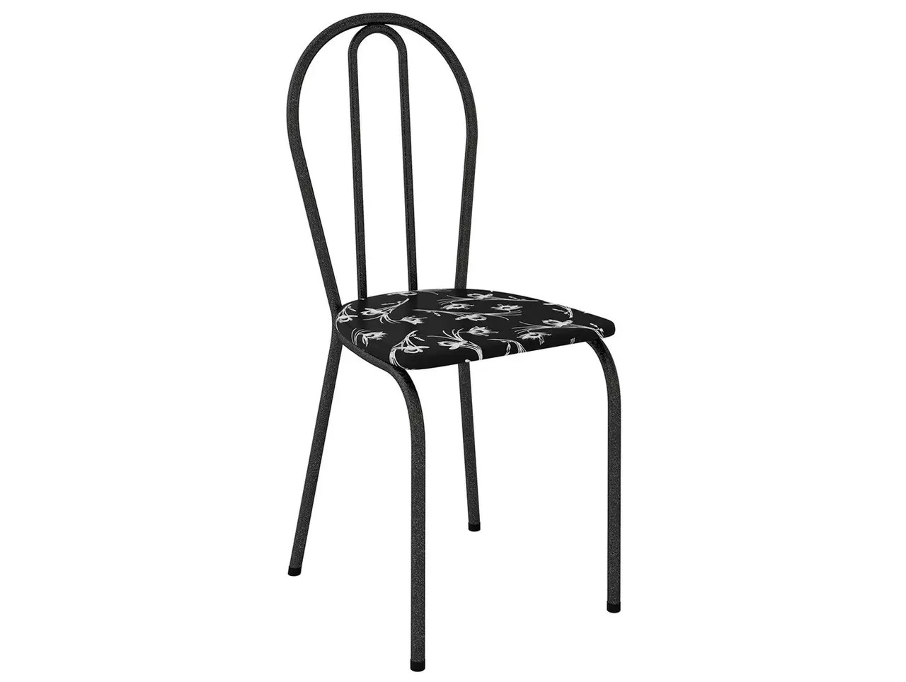 Mesa de Jantar 6 Cadeiras Retangular Preta - Artefamol America Bruna - Imagem 7
